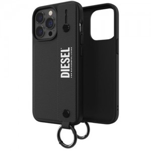 Diesel Leather Tech Chain Handstrap Case FW21 for iPhone 13 / 13 Pro
